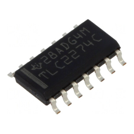 Amplificator Operațional 2,2MHz 4 Canale SO14 Rola Bandă | Electronic-mag.ro | Componente Electronice