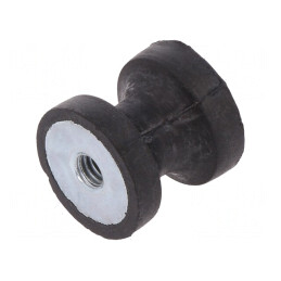 Atenuator de Vibrații M4 Guma 15mm | Electronic-mag.ro | Componente Electronice