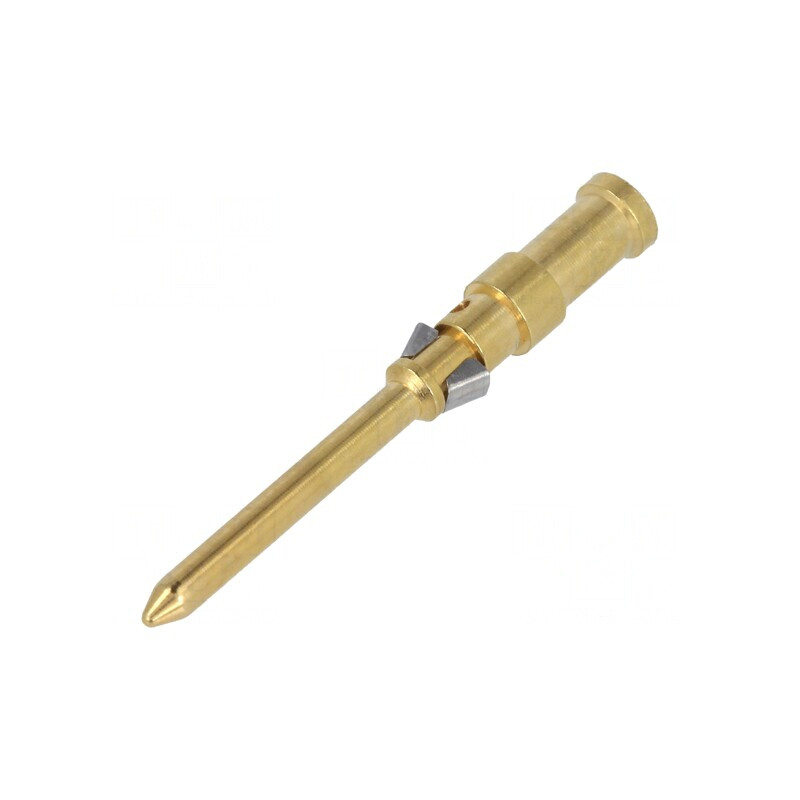 Pin tată aliaj cupru aurit 0,75mm2 crimpat | Electronic-mag.ro | Componente Electronice