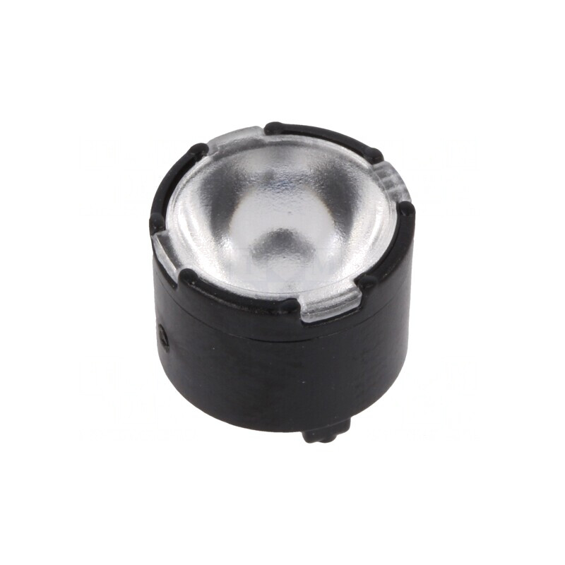 Lentilă LED Rotundă PMMA Transparentă 25-72° H: 7mm | Electronic-mag.ro | Componente Electronice