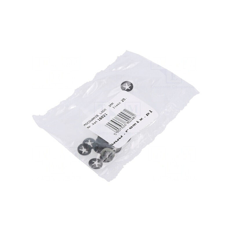 Rondele de protecție universale 3mm, 25 bucăți | Electronic-mag.ro | Componente Electronice