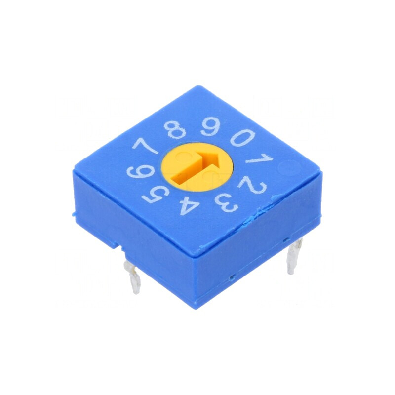 Întrerupător codificare DEC/BCD THT 10 Pozitii | Electronic-mag.ro | Componente Electronice