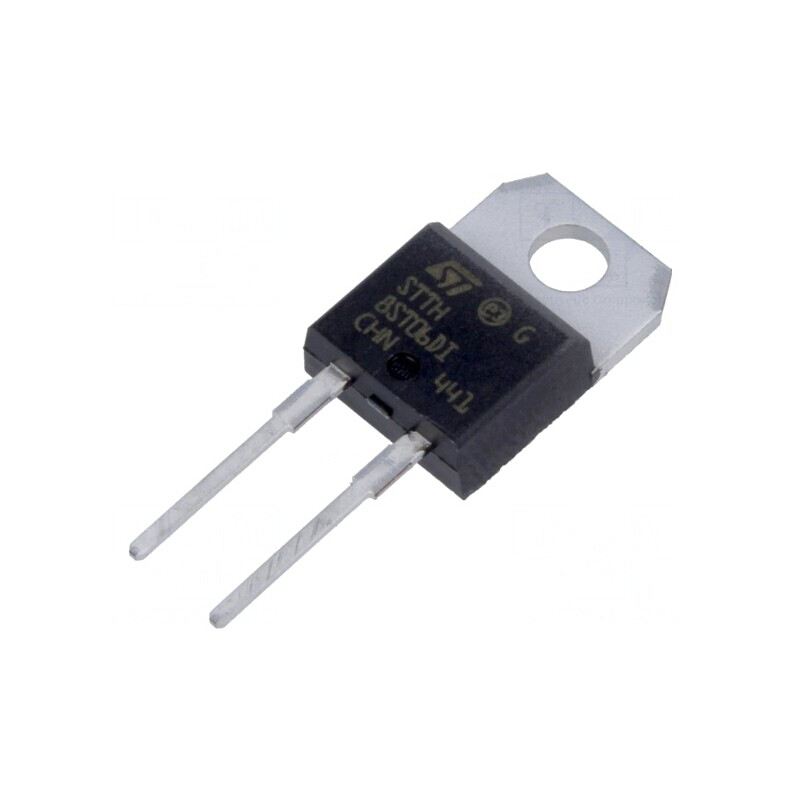 Diodă Redresoare THT 600V 8A TO220AC | Electronic-mag.ro | Componente Electronice