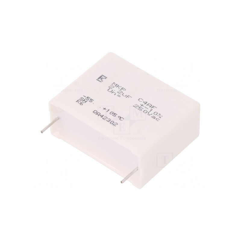 Condensator Polipropilenă 2,2uF THT ±10% | Electronic-mag.ro | Componente Electronice