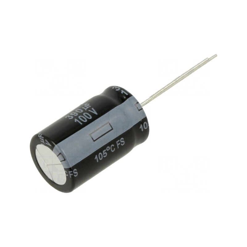 Condensator electrolitic low ESR 390uF 100VDC THT | Electronic-mag.ro | Componente Electronice Condensator electrolitic low ESR 390uF 100VDC THT | Electronic-mag.ro | Componente Electronice