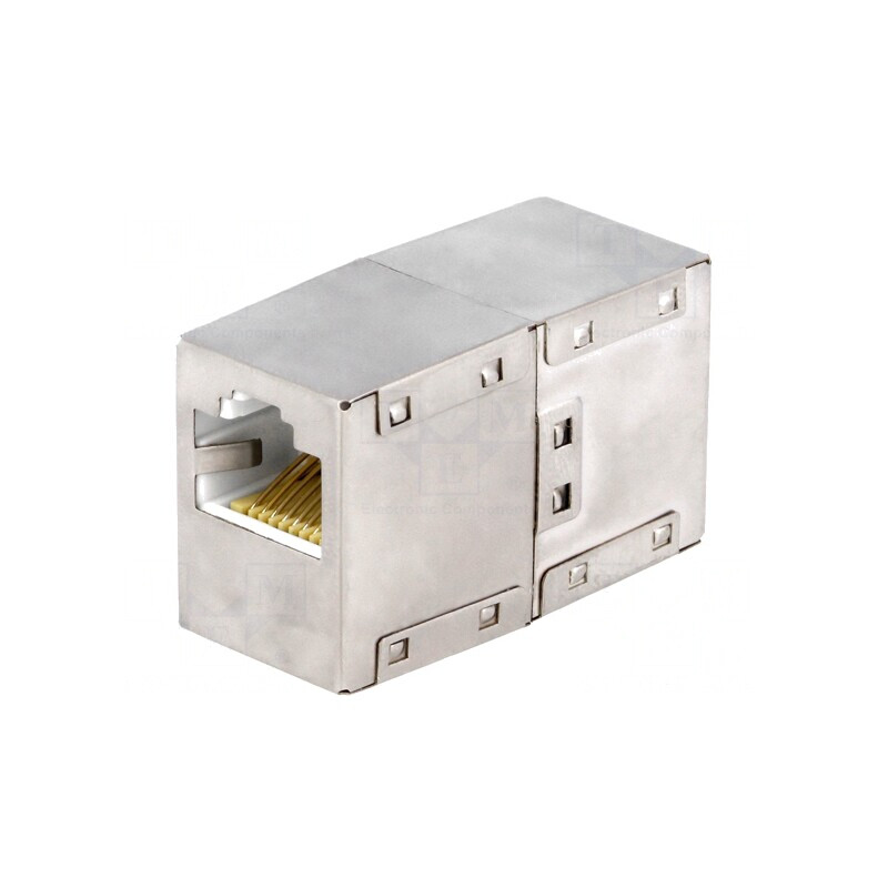 Cuplor RJ45 Cat 5e Soclu 1:1 | Electronic-mag.ro | Componente Electronice Cuplor RJ45 Cat 5e Soclu 1:1 | Electronic-mag.ro | Componente Electronice