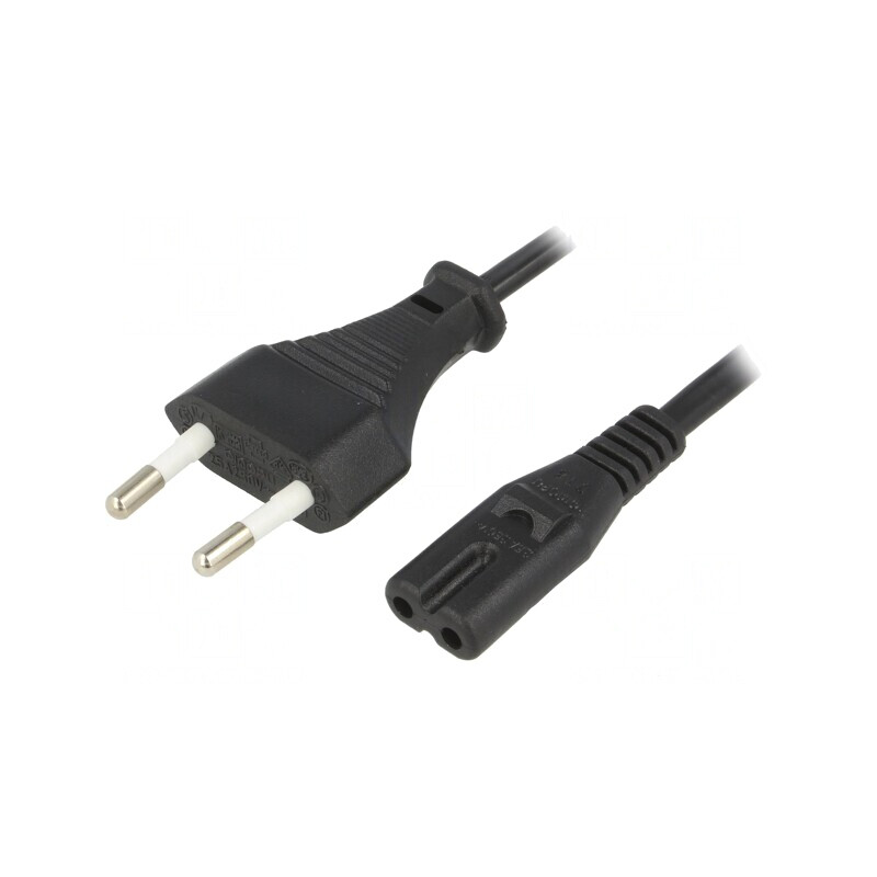 Cablu Alimentare 2x0,75mm2 1,5m Negru | Electronic-mag.ro | Componente Electronice Cablu Alimentare 2x0,75mm2 1,5m Negru | Electronic-mag.ro | Componente Electronice