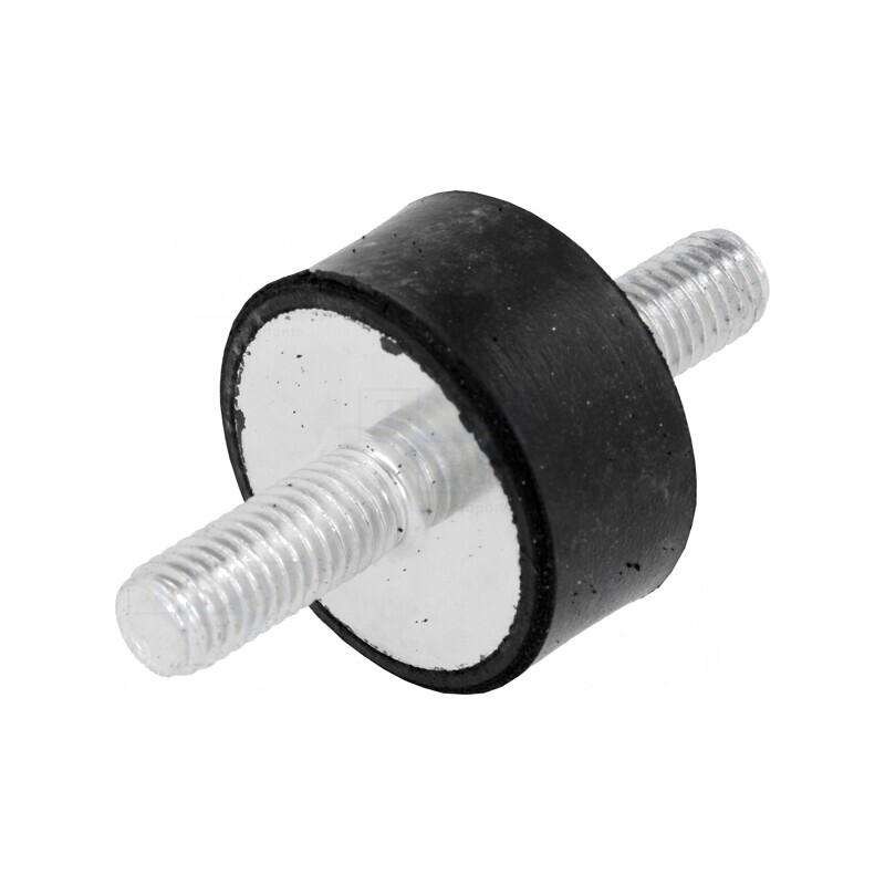 Atenuator de Vibrații M8 30mm Guma 15mm | Electronic-mag.ro | Componente Electronice
