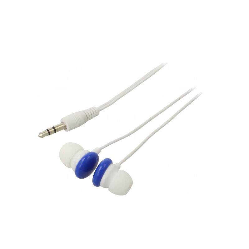 Căști In-Ear Alb-Albastru Jack 3,5mm 1,2m | Electronic-mag.ro | Componente Electronice Căști In-Ear Alb-Albastru Jack 3,5mm 1,2m | Electronic-mag.ro | Componente Electronice
