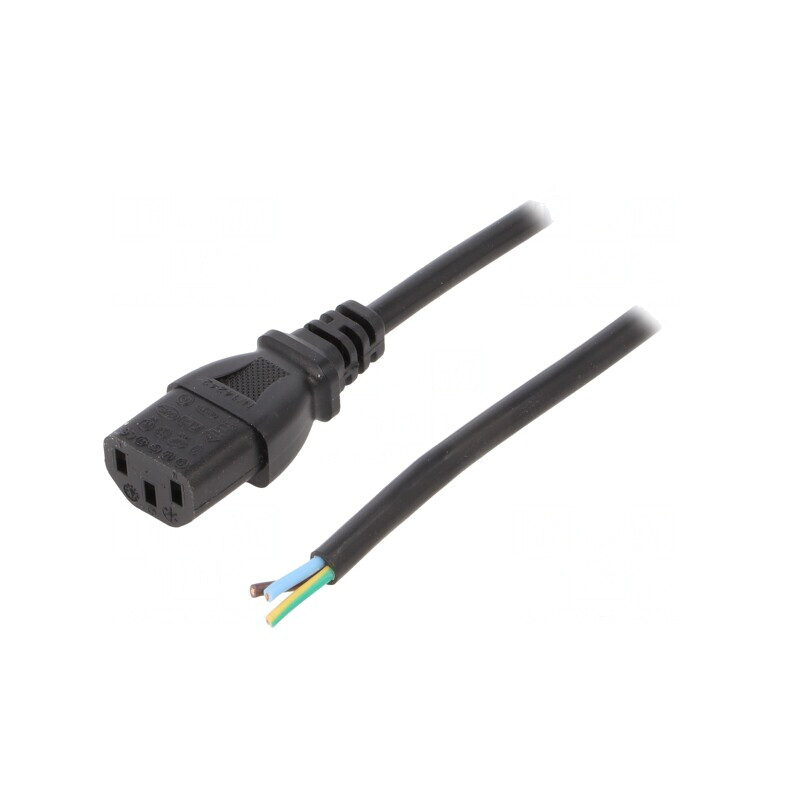 Cablu Alimentare IEC C13 PVC 1m Negru 10A 250V | Electronic-mag.ro | Componente Electronice Cablu Alimentare IEC C13 PVC 1m Negru 10A 250V | Electronic-mag.ro | Componente Electronice