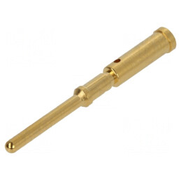 Pin Tată Aurit Crimpat 0,75mm2 | Electronic-mag.ro | Componente Electronice