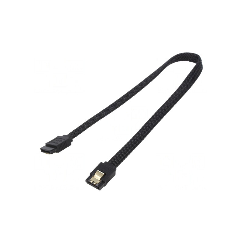 Cablu SATA III 0.5m Negru | Electronic-mag.ro | Componente Electronice Cablu SATA III 0.5m Negru | Electronic-mag.ro | Componente Electronice