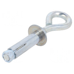 Cârlig Inelar Oțel Zincat 60mm | Electronic-mag.ro | Componente Electronice