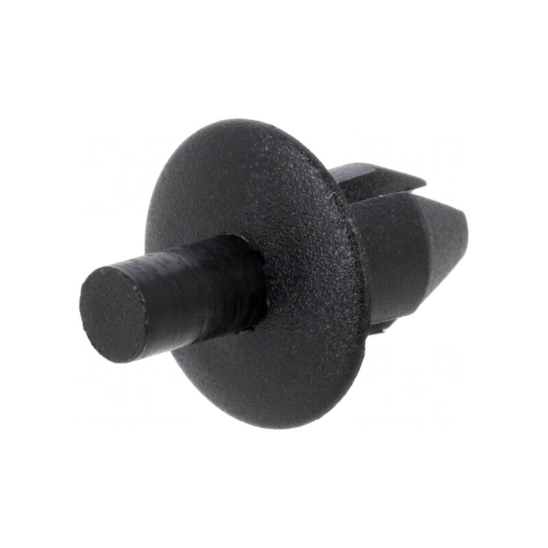 Diblu pin 12,5mm 10buc negru pentru Dacia Renault | Electronic-mag.ro | Componente Electronice