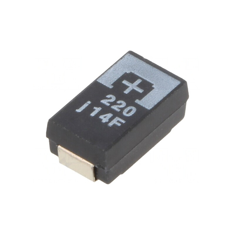 Condensator tantal-polimer 220uF 6.3V SMD | Electronic-mag.ro | Componente Electronice Condensator tantal-polimer 220uF 6.3V SMD | Electronic-mag.ro | Componente Electronice