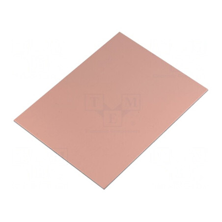 Laminat Aluminiu 1mm Cupru 100x75mm | Electronic-mag.ro | Componente Electronice