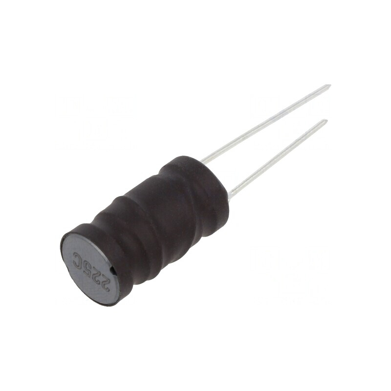 Inductor THT 2.2mH 500mA 2Ω Ø12x21mm Vertical | Electronic-mag.ro | Componente Electronice Inductor THT 2.2mH 500mA 2Ω Ø12x21mm Vertical | Electronic-mag.ro | Componente Electronice
