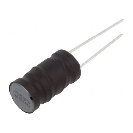 Inductor THT 2.2mH 500mA 2Ω Ø12x21mm Vertical | Electronic-mag.ro | Componente Electronice