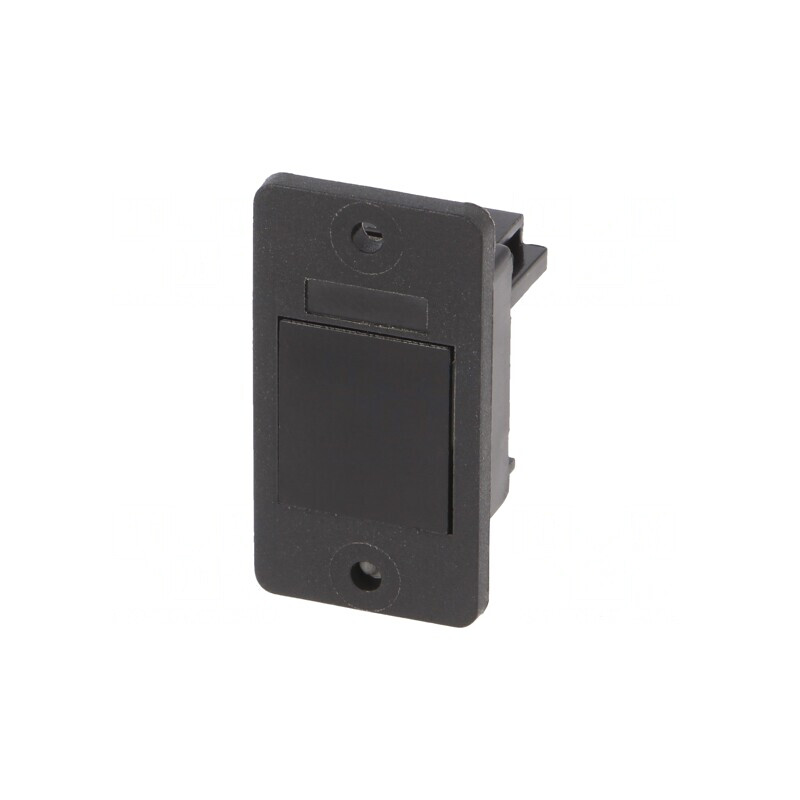 Capac de protecție negru 29mm SLIM din plastic | Electronic-mag.ro | Componente Electronice