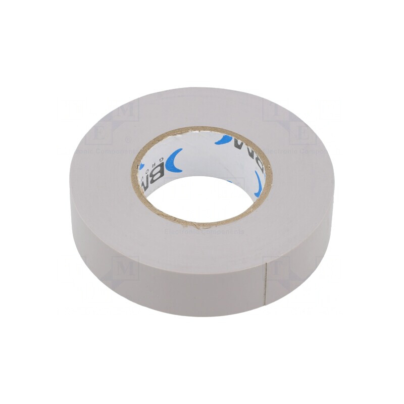 Bandă electroizolantă PVC gri 19mm x 25m | Electronic-mag.ro | Componente Electronice