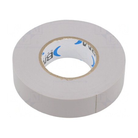 Bandă electroizolantă PVC gri 19mm x 25m | Electronic-mag.ro | Componente Electronice
