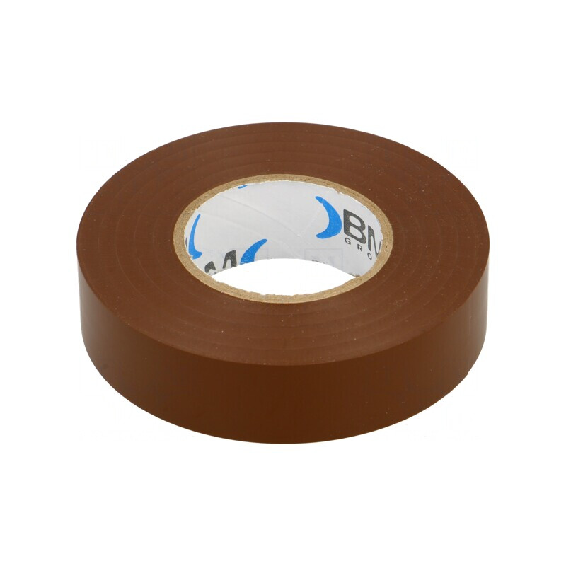 Bandă Electroizolantă Maro PVC 19mm x 25m | Electronic-mag.ro | Componente Electronice