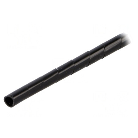 Înfășurare spirală polietilenă neagră 4-50mm 10m | Electronic-mag.ro | Componente Electronice