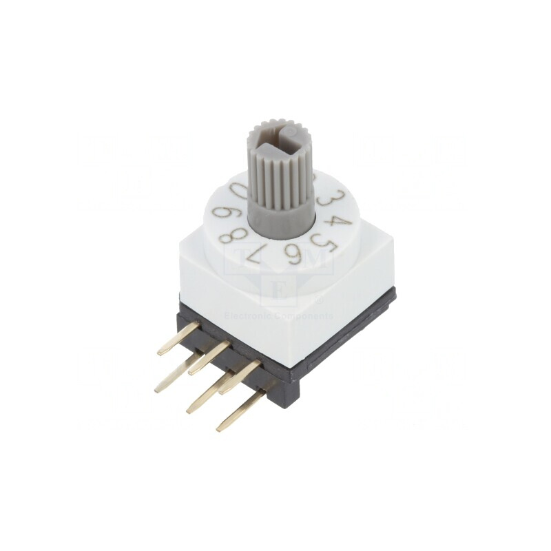 Întrerupător codificare DEC/BCD THT 80mΩ | Electronic-mag.ro | Componente Electronice
