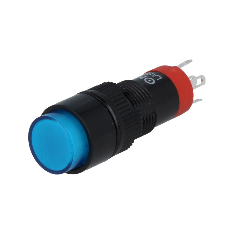 Comutator apăsare SPDT 0,5A 250VAC IP40 | Electronic-mag.ro | Componente Electronice