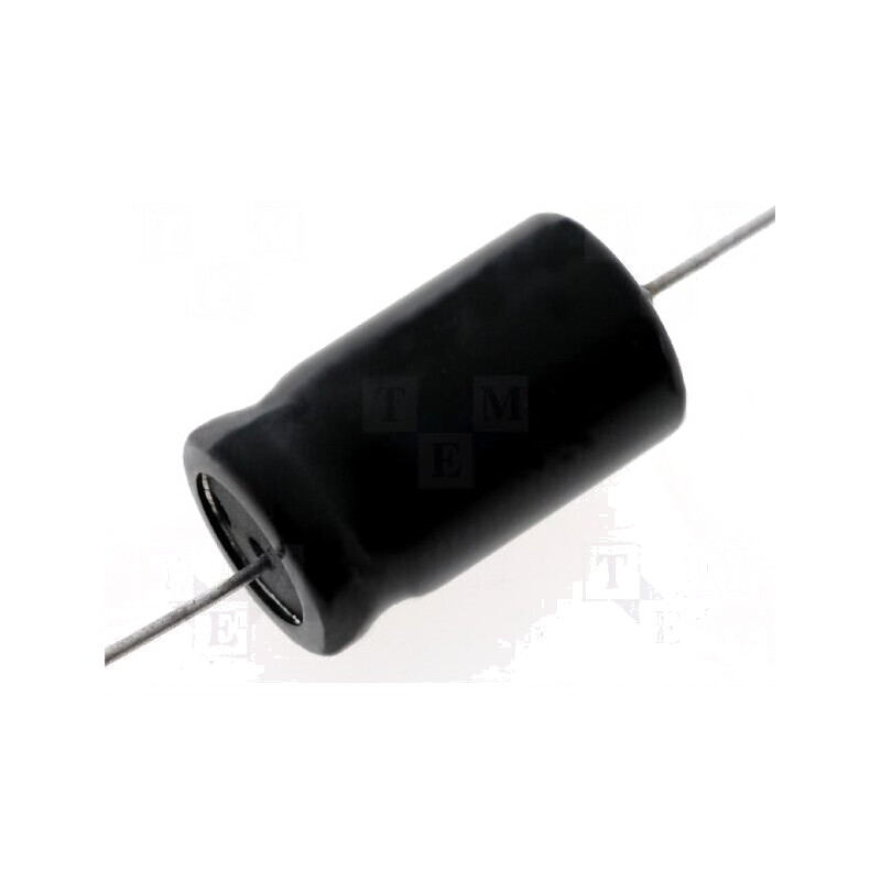 Condensator electrolitic bipolar THT 22uF 100V 12x30mm | Electronic-mag.ro | Componente Electronice