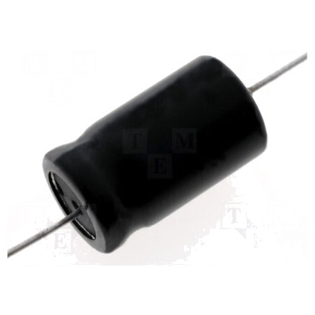 Condensator electrolitic bipolar THT 22uF 100V 12x30mm | Electronic-mag.ro | Componente Electronice