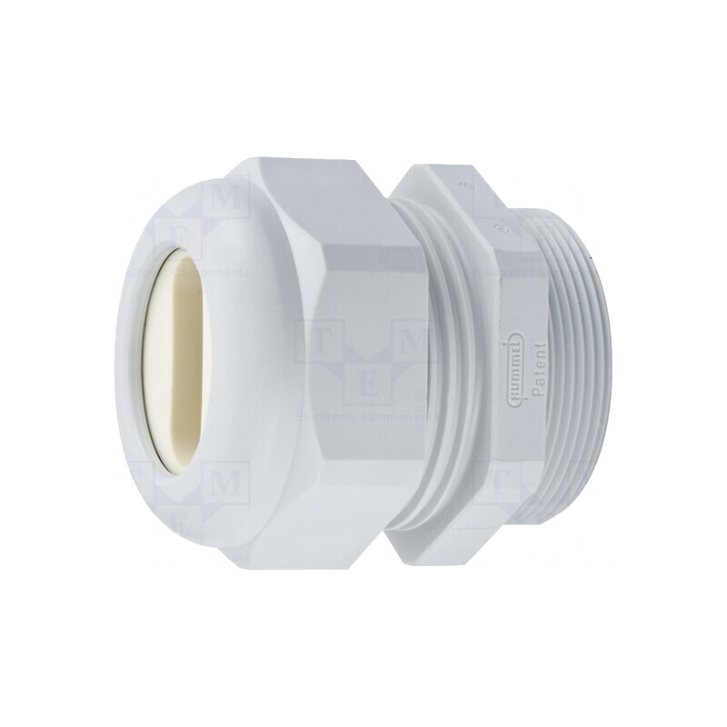 Garnitură etanșare PG16 IP65 poliamidă gri 1 orificiu | Electronic-mag.ro | Componente Electronice