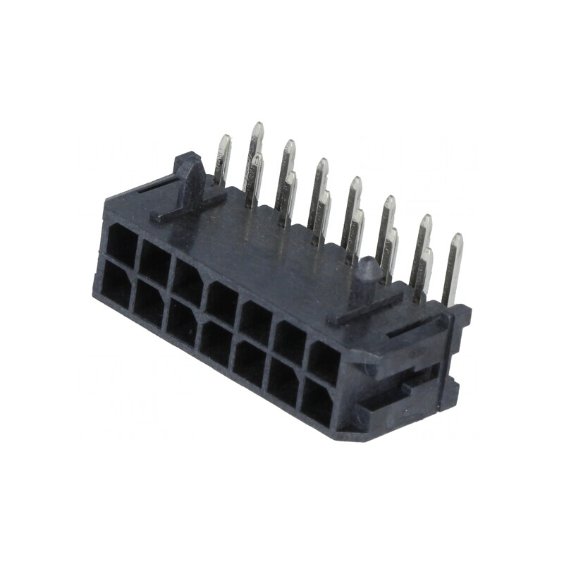 Conector Micro-Fit 3.0 3mm 14 PIN THT 8.5A | Electronic-mag.ro | Componente Electronice