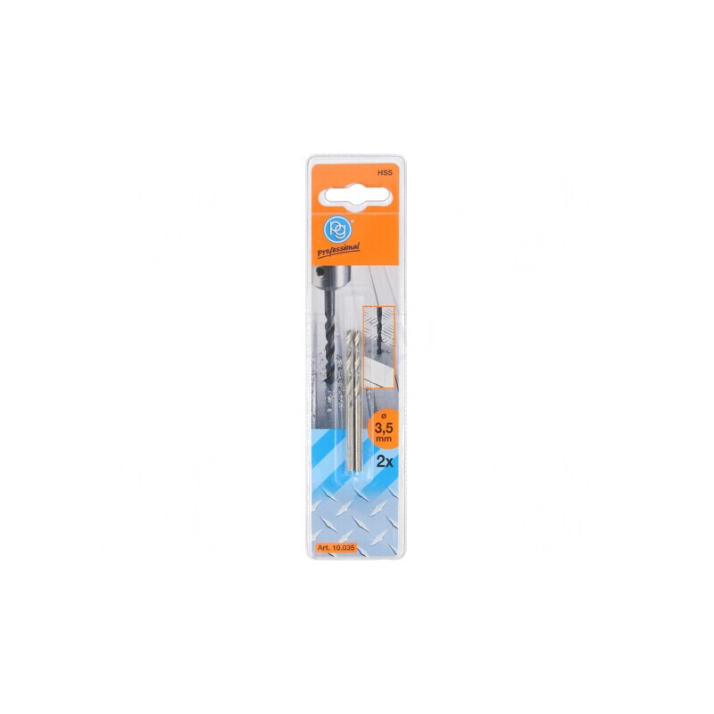 Burghiu metal 3,5mm HSS 2 buc | Electronic-mag.ro | Componente Electronice