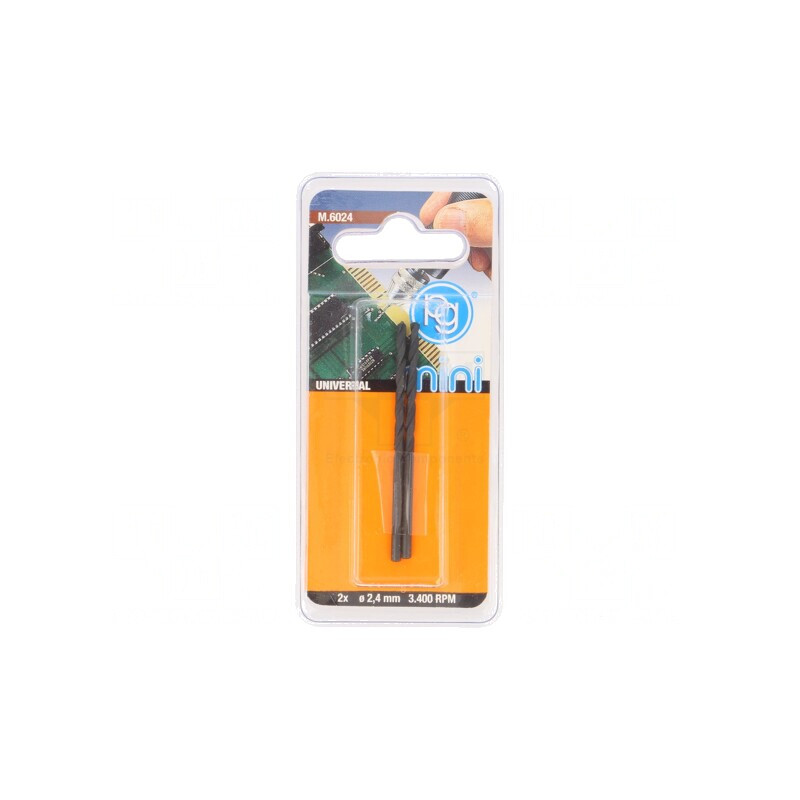 Burghiu Metal 2,4mm HSS 2 bucăți | Electronic-mag.ro | Componente Electronice