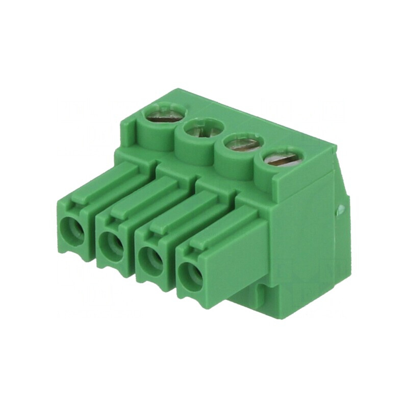 Regletă de conexiuni deconectabilă 3,5mm 4 piste | Electronic-mag.ro | Componente Electronice