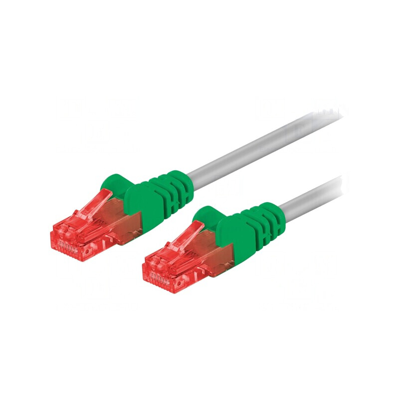 Patch Cord Ethernet Cat6 2m Gri | Electronic-mag.ro | Componente Electronice