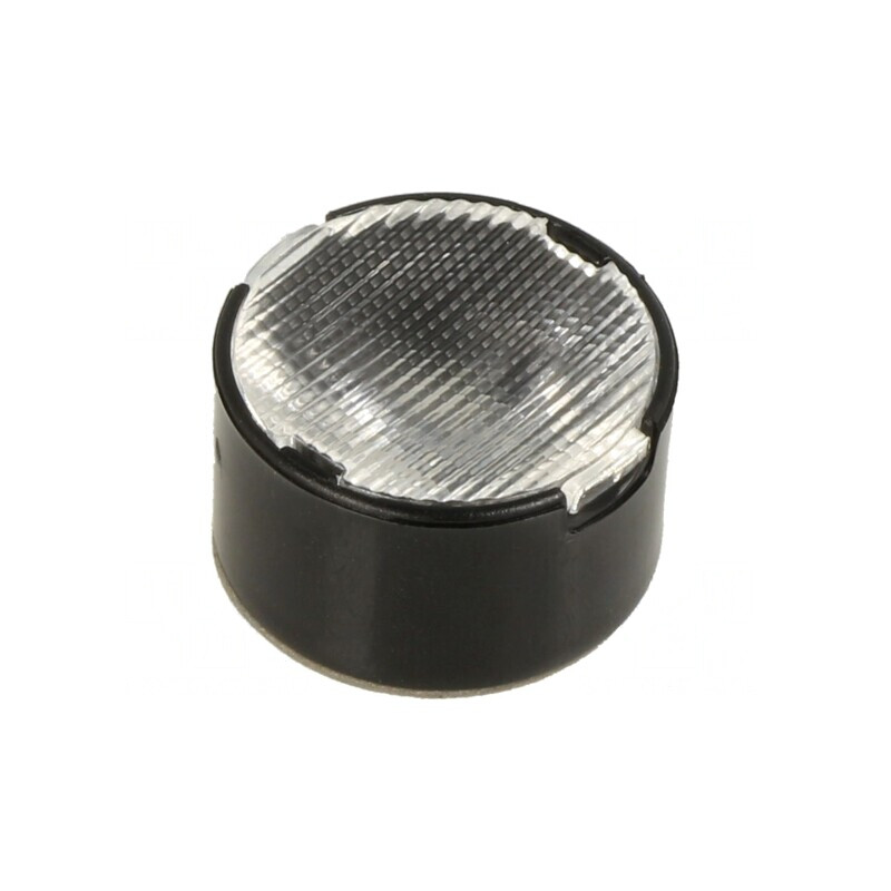 Lentilă LED Rotundă Plexiglass Transparentă 14-41° | Electronic-mag.ro | Componente Electronice