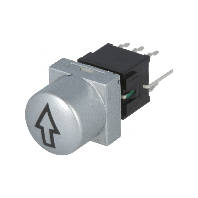 Comutator Tastatură Săgeată DPDT Argintiu 0.1A 30VDC | Electronic-mag.ro | Componente Electronice