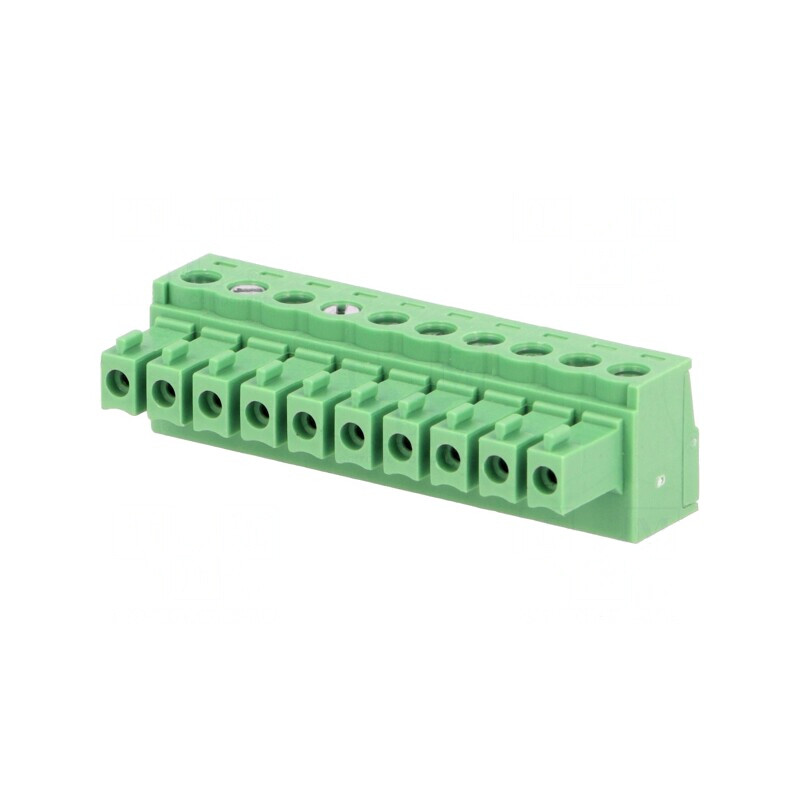 Regletă de Conexiuni Deconectabilă 10 Piste 3,81mm Drept | Electronic-mag.ro | Componente Electronice