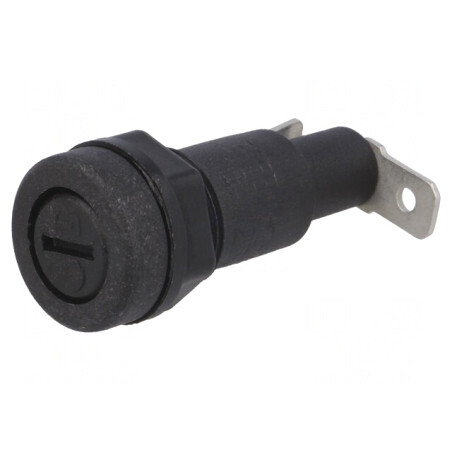 Clemă Siguranțe Cilindrice 5x20mm 10A 250V Panou | Electronic-mag.ro | Componente Electronice