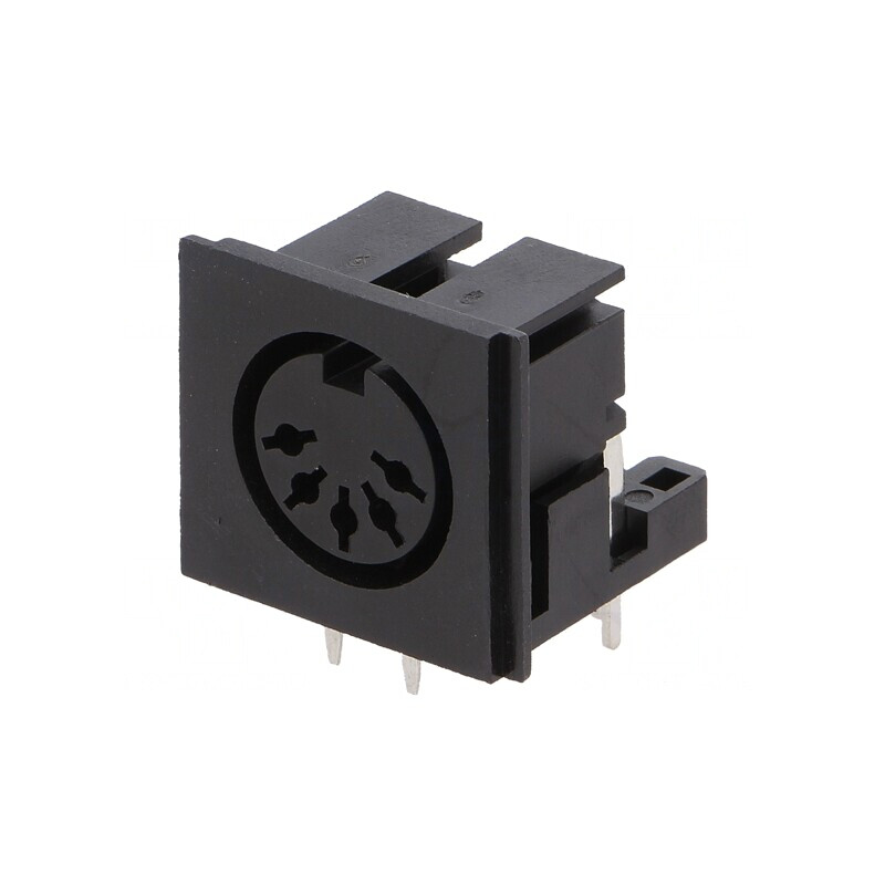 Soclu DIN mamă 5 pini 180° unghi 90° pentru PCB | Electronic-mag.ro | Componente Electronice Soclu DIN mamă 5 pini 180° unghi 90° pentru PCB | Electronic-mag.ro | Componente Electronice