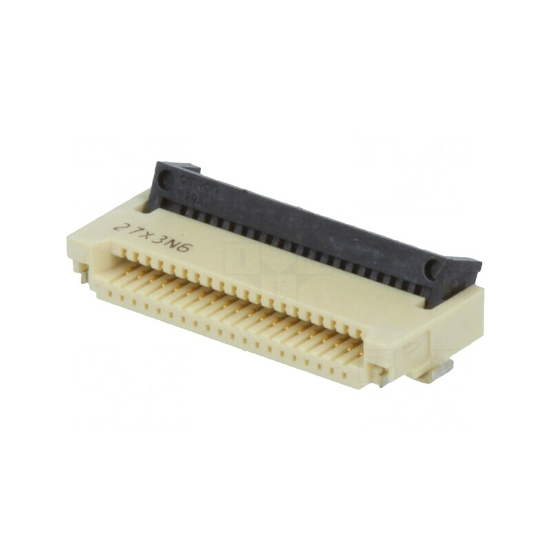 Conector FFC/FPC 20 Pini Orizontal ZIF SMT | Electronic-mag.ro | Componente Electronice