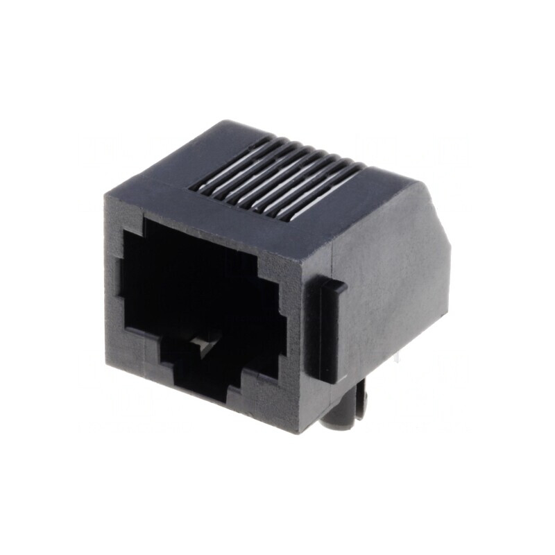 Soclu RJ45 8p8c Cat3 Profil Jos pentru PCB | Electronic-mag.ro | Componente Electronice
