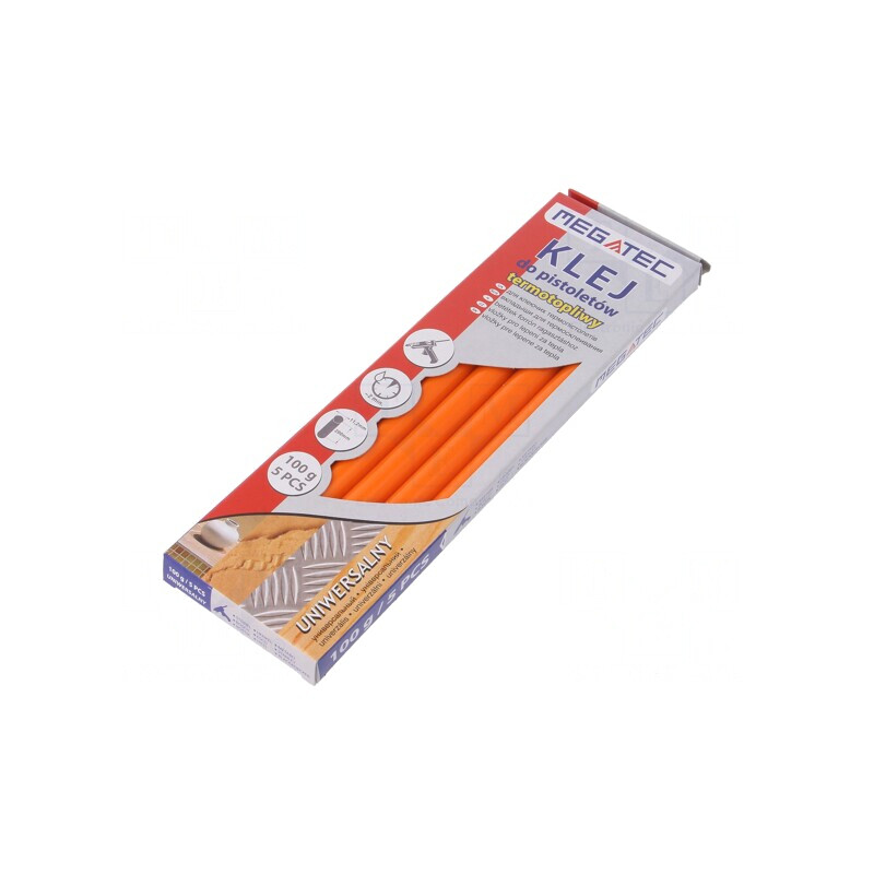 Adeziv Termofuzibil Portocaliu 11mm x 200mm - Set 5 Buc. | Electronic-mag.ro | Componente Electronice