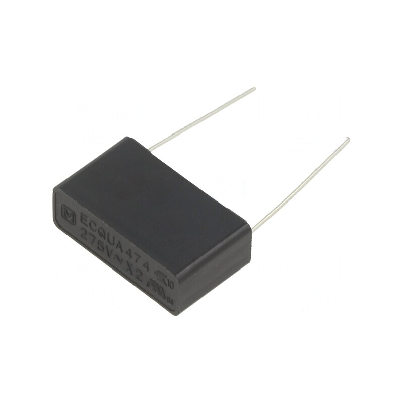 Condensator Polipropilenă ECQUA 0,47uF THT | Electronic-mag.ro | Componente Electronice