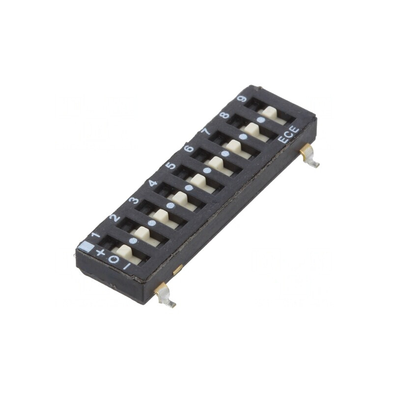 Comutator DIP-SWITCH 9 Secțiuni OFF-ON 24VDC | Electronic-mag.ro | Componente Electronice Comutator DIP-SWITCH 9 Secțiuni OFF-ON 24VDC | Electronic-mag.ro | Componente Electronice