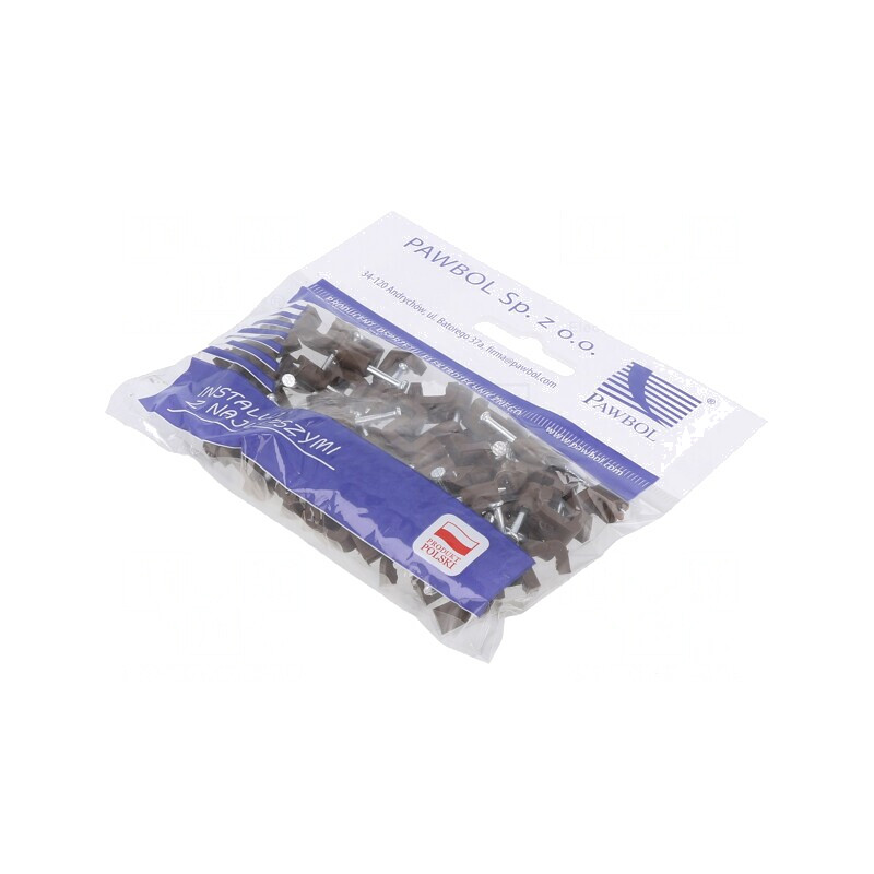 Suport Maro pentru Cablu Plat YDYp 2x1,5 | Electronic-mag.ro | Componente Electronice Suport Maro pentru Cablu Plat YDYp 2x1,5 | Electronic-mag.ro | Componente Electronice