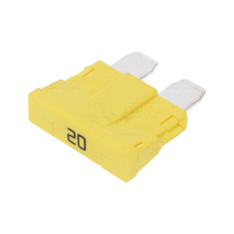 Siguranță Auto 20A 250VAC 58VDC 19mm UNIVAL | Electronic-mag.ro | Componente Electronice Siguranță Auto 20A 250VAC 58VDC 19mm UNIVAL | Electronic-mag.ro | Componente Electronice