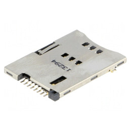 Conector SIM Push-Push SMT Aurit 500mA | Electronic-mag.ro | Componente Electronice